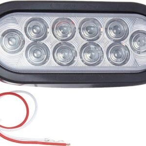 6″ LED CLEAR OVAL LIGHT (EA)