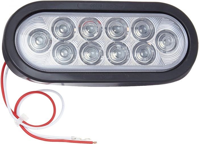 6″ LED CLEAR OVAL LIGHT (EA) - Image 2